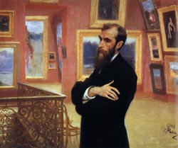 Портрет П.М. Третьякова кисти И.Е. Репина, 1901